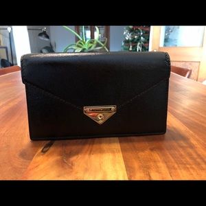 **SOLD** Michael Kors black patent leather purse